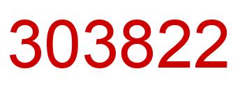 Número 303822 imagen rojo
