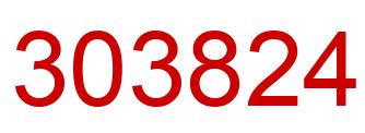 Número 303824 imagen rojo