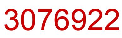 Número 3076922 imagen rojo