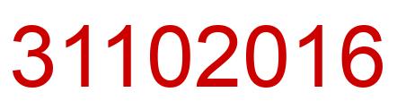 Número 31102016 imagen rojo