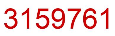 Número 3159761 imagen rojo