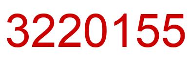 Número 3220155 imagen rojo