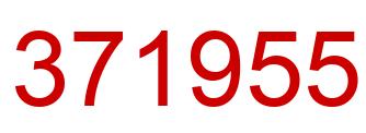 Number 371955 red image
