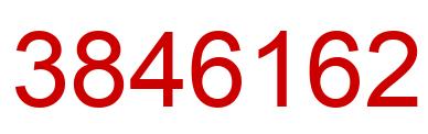 Number 3846162 red image