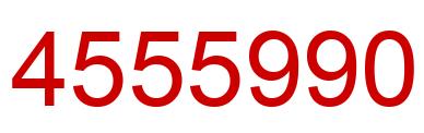 Number 4555990 red image