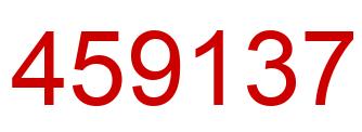 Número 459137 imagen rojo