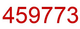 Number 459773 red image