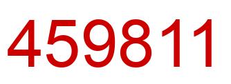 Number 459811 red image
