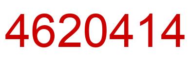 Número 4620414 imagen rojo
