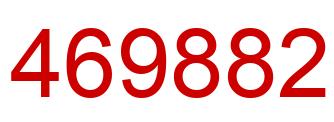 Number 469882 red image