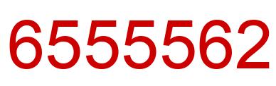Number 6555562 red image