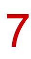 Number 7 red image
