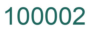 Número 100002 imagen verde