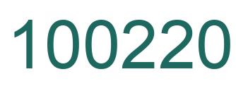 Número 100220 imagen verde