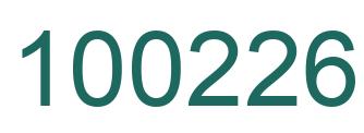 Número 100226 imagen verde