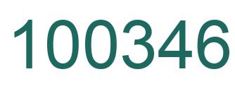 Number 100346 green image