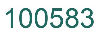 Número 100583 imagen verde