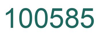 Número 100585 imagen verde