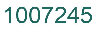Número 1007245 imagen verde