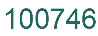Número 100746 imagen verde