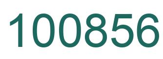 Number 100856 green image
