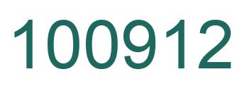 Number 100912 green image