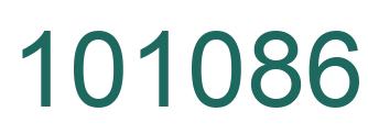 Number 101086 green image