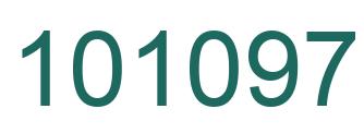 Number 101097 green image