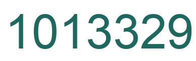 Number 1013329 green image