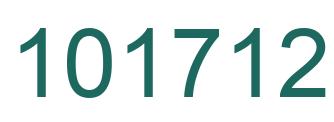 Number 101712 green image