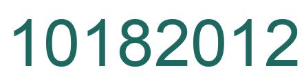 Número 10182012 imagen verde