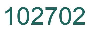 Número 102702 imagen verde