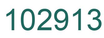 Número 102913 imagen verde