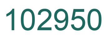Número 102950 imagen verde