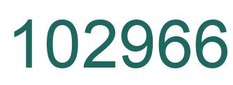 Number 102966 green image