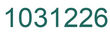 Número 1031226 imagen verde