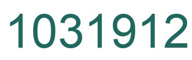 Number 1031912 green image
