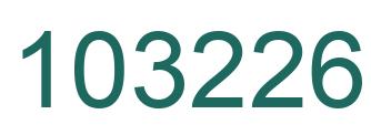 Number 103226 green image
