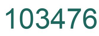 Número 103476 imagen verde
