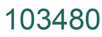 Número 103480 imagen verde