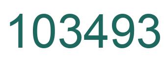 Número 103493 imagen verde