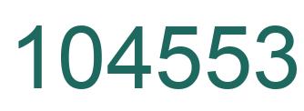 Número 104553 imagen verde