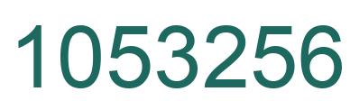 Número 1053256 imagen verde