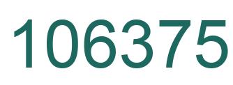 Number 106375 green image