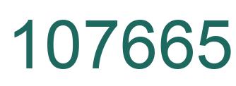 Número 107665 imagen verde