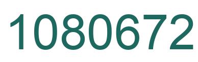 Número 1080672 imagen verde