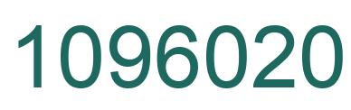 Number 1096020 green image