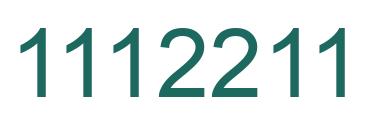Número 1112211 imagen verde