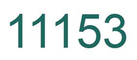 Número 11153 imagen verde