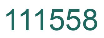 Número 111558 imagen verde